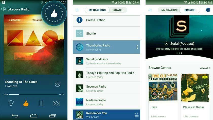pandora radio android download